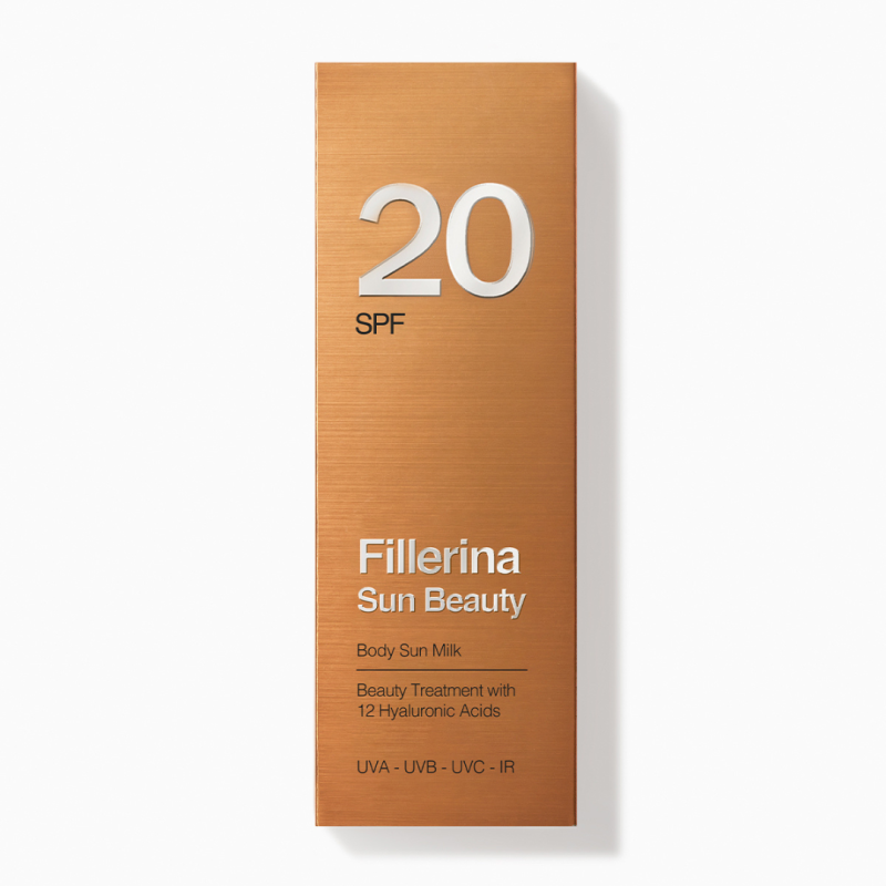 Fillerina Solbeskyttelse Body Milk SPF 20 - Effektiv UV-Beskyttelse