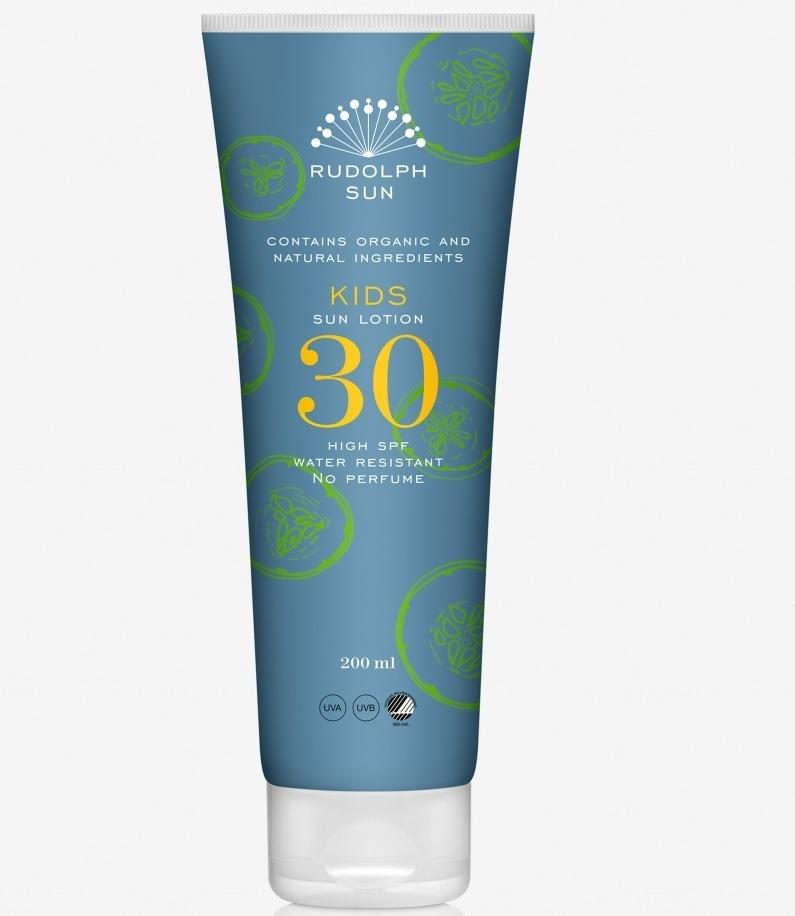 Rudolph Care Børnesolcreme SPF 30 - Vandfast Beskyttelse 200ml