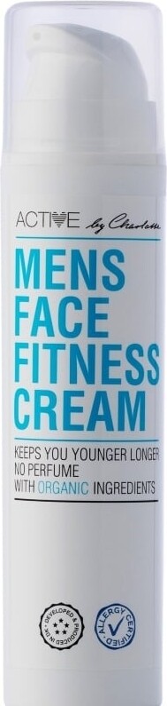 Active Charlotte Mens Face Fitness Cream Dagcreme - Hudpleje  - 5711914180270