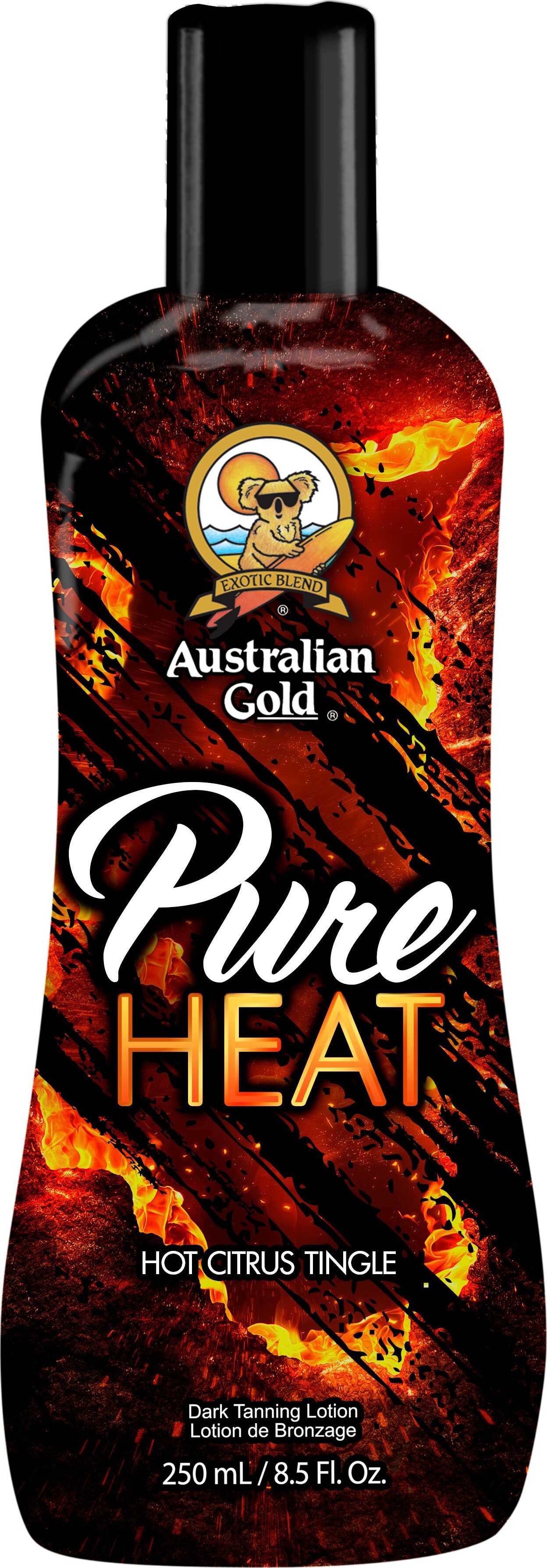 Australian Gold Pure Heat Bronzing Lotion 250 Selvbruner - Australian Gold Hudpleje  - 0054402300855