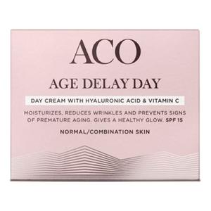 Aco Age Delay Day Cream Normal Hud - Aco Hudpleje  - 7319861021035