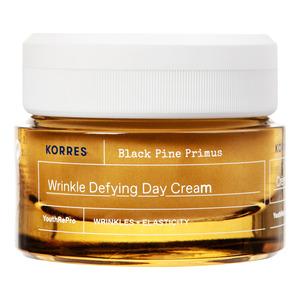 Sort Korres Black Pine Primus Wrinkle Defying Day Cream - Korres Hudpleje  - 5203069122408
