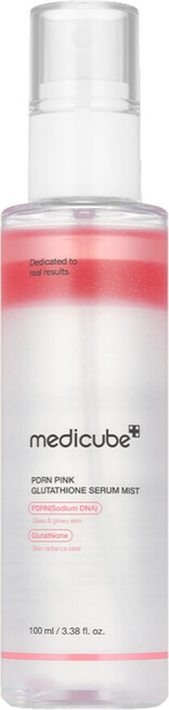 Pink Medicube Pdrn Glutathione Serum Mist - Medicube Hudpleje  - 8800256112432