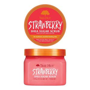Tree Hut Shea Sugar Scrub Strawberry 510 - Tree Hut Hudpleje  - 075371002687