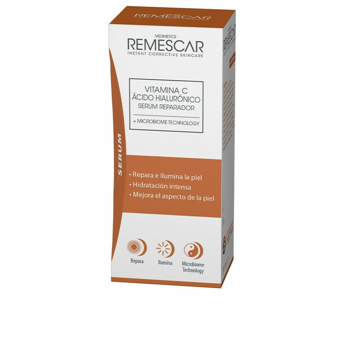 Serum Til Ansigt Remescar Med Cvitamin & Hyaluronsyre - Remescar Hudpleje  - 5425012533769