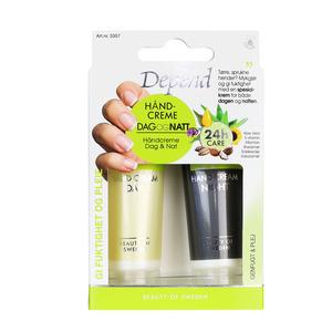 Depend Håndcreme Dag & Nat Sæt - Depend Hudpleje  - 7040443357005