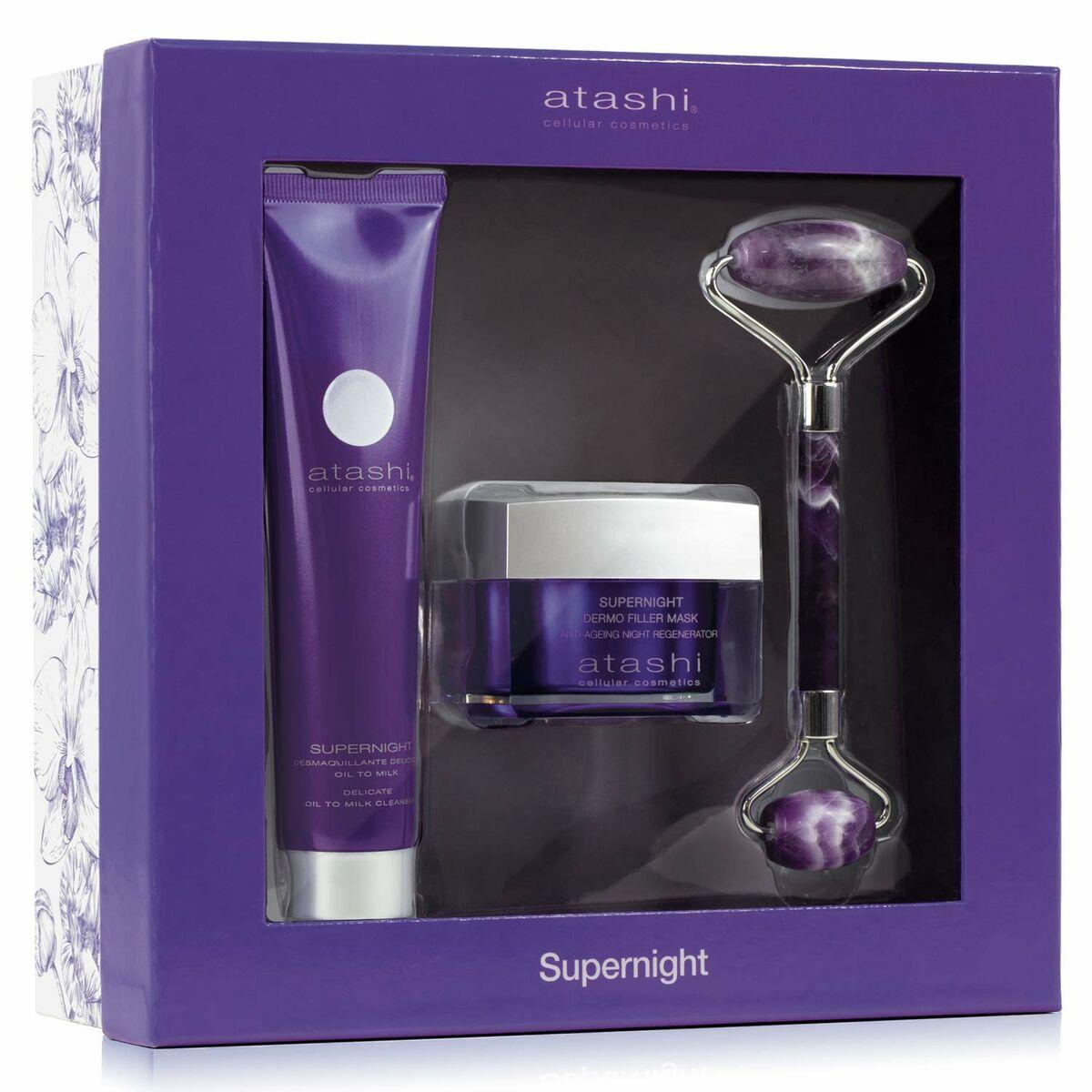 Kosmetiksæt Atashi Supernight Dele - Atashi Hudpleje  - 8429449053477