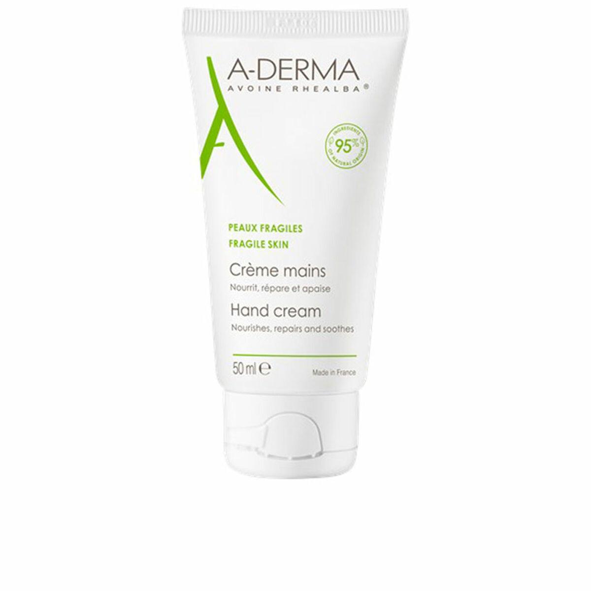 Håndcreme Derma Til Beskadiget Hud - A-derma Hudpleje  - 3282770154276
