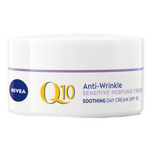 Nivea Q10 Sensitive Anti Wrinkle Day Cream Spf15 - Nivea Hudpleje  - 4005900570925