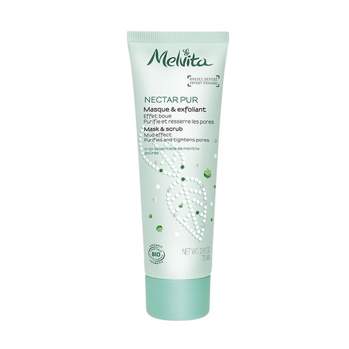 Ansigtsscrub Maske Melvita Nectar Pur - Melvita Hudpleje  - 3284410042103