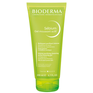 Bioderma Sebium Gel Moussant Actif 200 - Bioderma Hudpleje  - 3701129803400