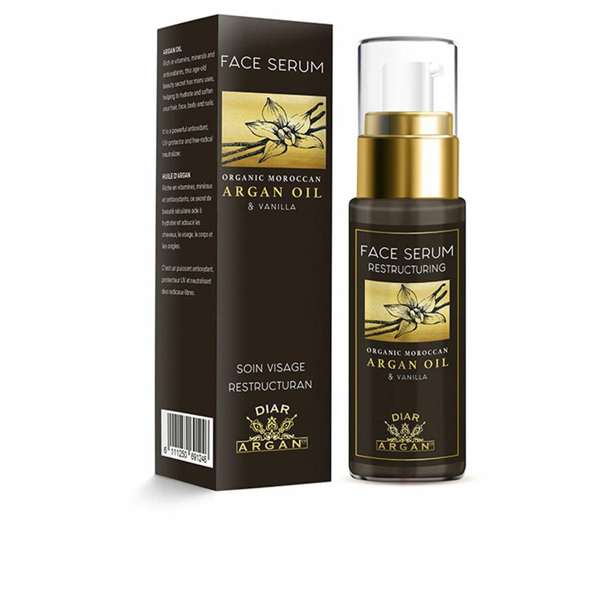 Ansigtsserum Diar Argan Med Vanilje - Diar Argan Hudpleje  - 6111250691123