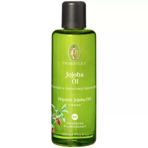 Økologisk Jojoba Plejeolie 100ml Primavera - Primavera Hudpleje  - 4086900743571