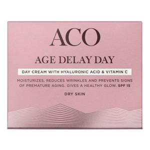 Aco Age Delay Day Cream Tør Hud - Aco Hudpleje  - 7319861021042
