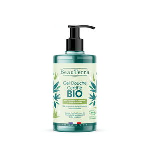 Beauterra Organic Shower Gel Hemp & Aloe Vera 750 - Beauterra Hudpleje  - 3770008167285