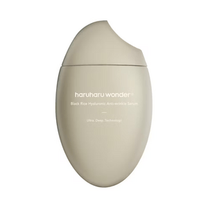 Sort Haruharu Wonder Black Rice Hyaluronic Anti Wrinkle Serum - Haruharu Wonder Hudpleje  - 8809532220908
