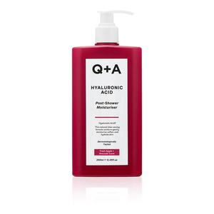 Hyaluronic Acid Post Shower Moisturiser 250 - Q+a Hudpleje  - 5060486266326