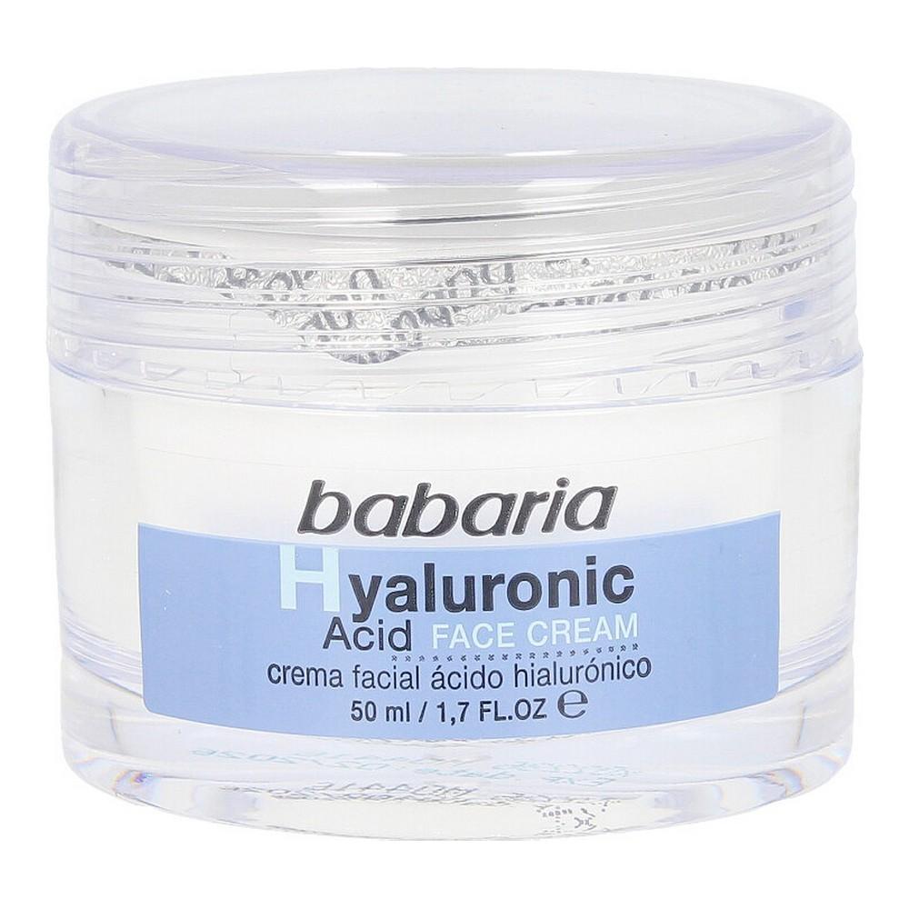 Ansigtscreme Med Hyaluronsyre Babaria Fugtgivende - Babaria Hudpleje  - 8410412100243