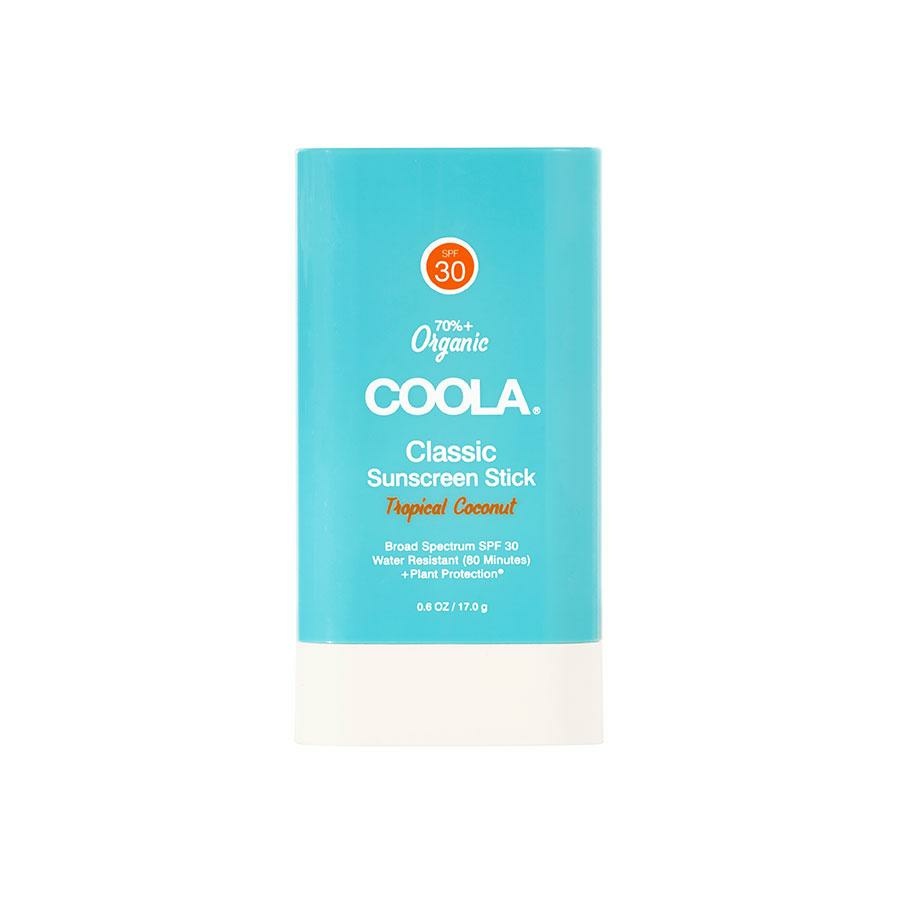 Coola Classic Sunscreen Stick Tropical Coconut Spf - Coola Hudpleje  - 850023528742