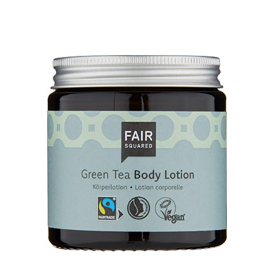 Grøn Fair Squared Green Tea Body Lotion Zero Waste - Fair Squared Hudpleje  - 4260365850542