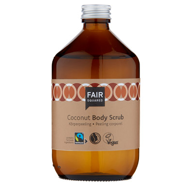 UdgÅr Fair Squared Body Scrub Coconut 500ml - Fair Squared Hudpleje  - 4260365855288