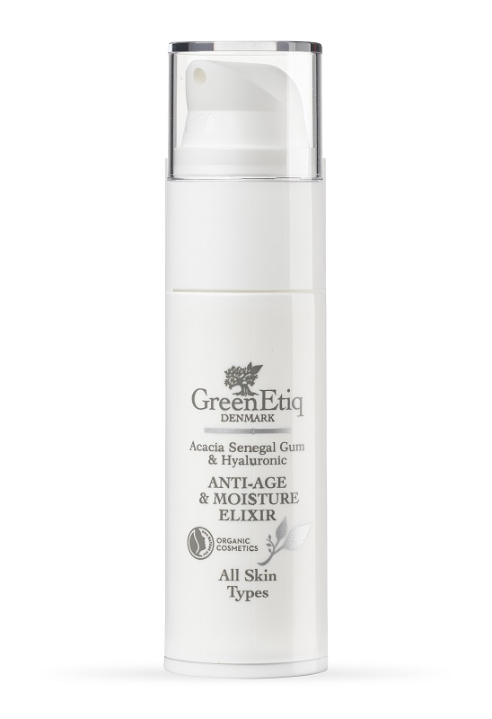 Grøn Greenetiq Bio Anti Age & Moisture Elixir - Hudpleje  - 5714837000069