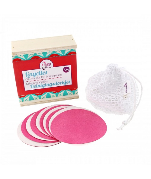 UdgÅr Lamazuna Cleansing Rondeller Stk Trææske - Lamazuna Hudpleje  - 3760201130377