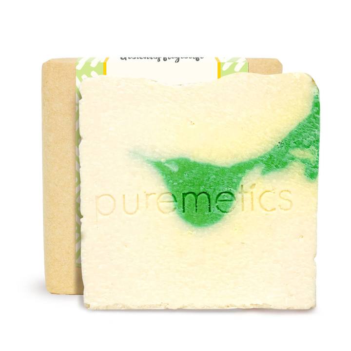 Puremetics Ansigtssæbe Med Æble Mynte Duft - Puremetics Hudpleje  - 4260519420294