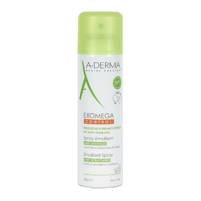Derma Exomega Control Emollient Spray 200 - A Derma Hudpleje  - 3282770139181
