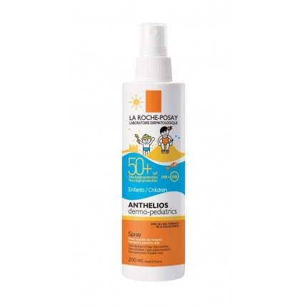 Roche Posay Anthelios BØrn Spray Spf50 Spray 200ml - La Roche-posay Hudpleje  - 3337875698696