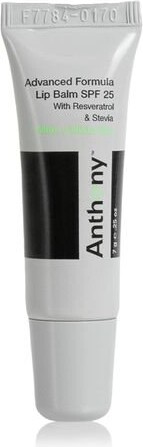 Hvid Anthony Lip Balm Mint And White Tea Spf - Anthony Hudpleje  - 0802609100330