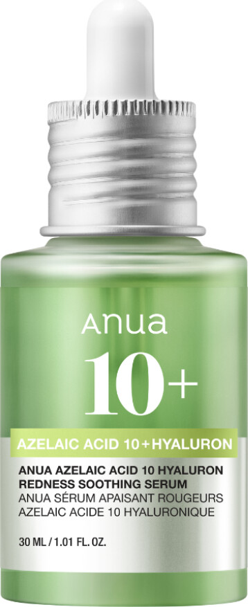 Grøn Anua Azelaic Acid Hyaluron Redness Soothing Serum Green - Anua Hudpleje  - 8809640739019