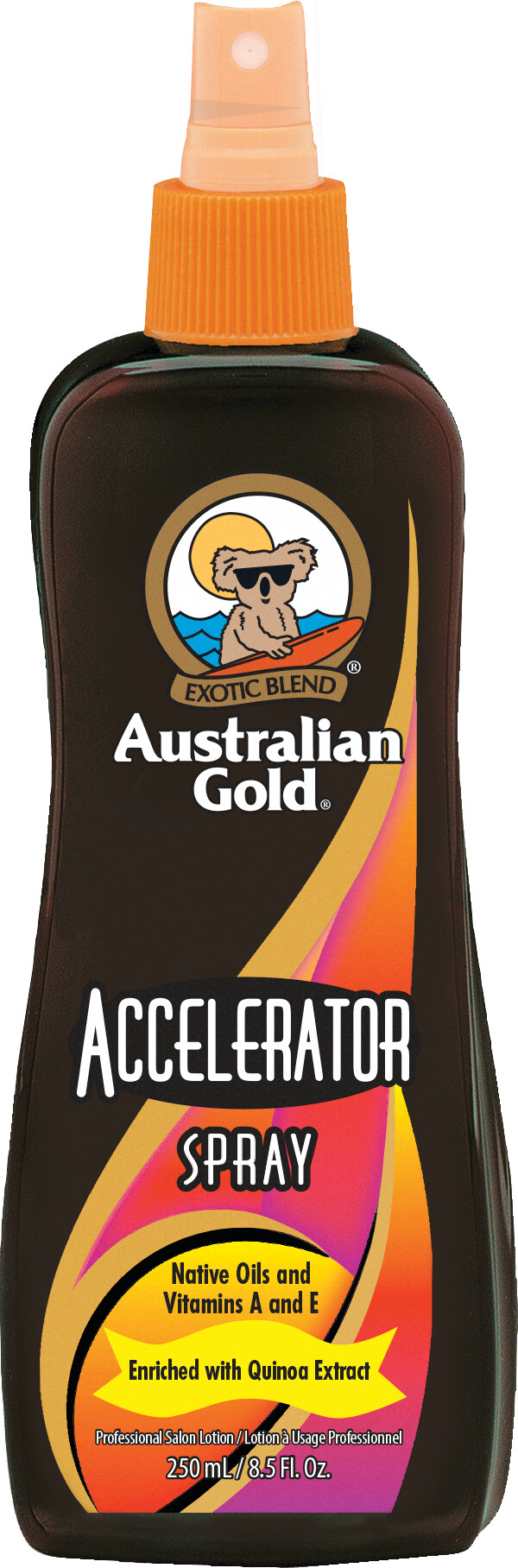 Australian Gold Accelerator Spray 250 Selvbruner - Australian Gold Hudpleje  - 0054402250266