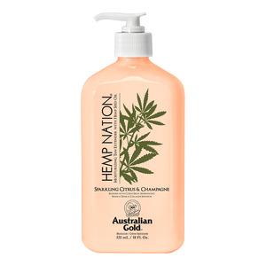 Australian Gold Hemp Nation Bodylotion Sparkling Citrus & Champagne 535 - Australian Gold Hudpleje  - 054402380987