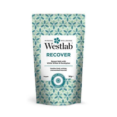Westlab Badesalt Recover 1kg - Westlab Hudpleje  - 5060209111209