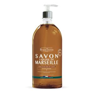 Beauterra Marseille Liquid Soap Shea Butter 1000 - Beauterra Hudpleje  - 3401360094536