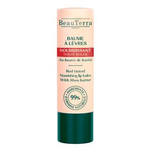 Beauterra Nourishing Red Tinted Lip Balm - Beauterra Hudpleje  - 3770008168008