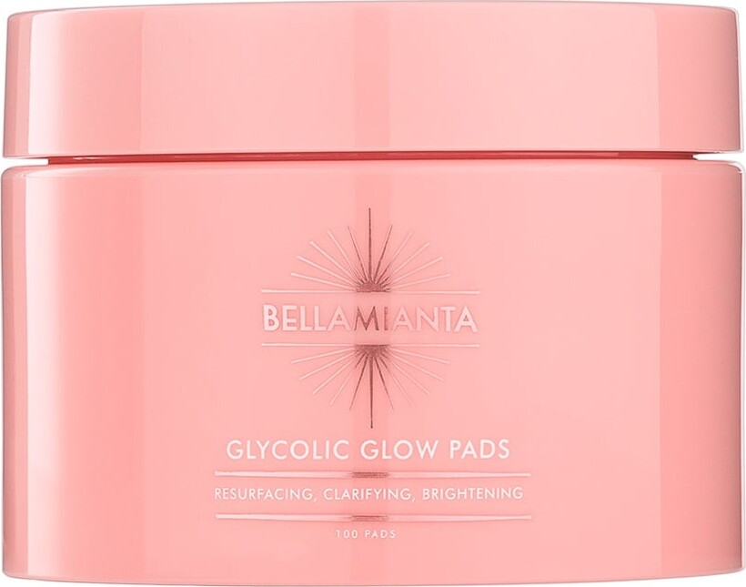 Bellamianta Glycolic Glow Pads 100 Pcs Peeling - Bellamianta Hudpleje  - 5060921270154