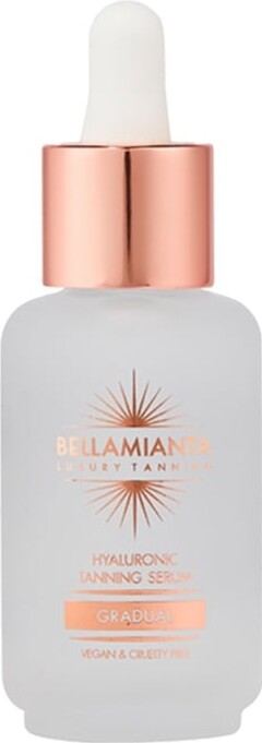 Bellamianta Hyaluronic Face Tanning Serum Selvbruner - Bellamianta Hudpleje  - 0793591137650