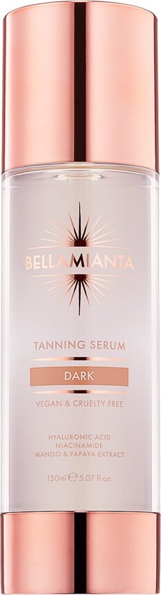 Bellamianta Tanning Serum Body Dark 150 Selvbruner - Bellamianta Hudpleje  - 5060921274718