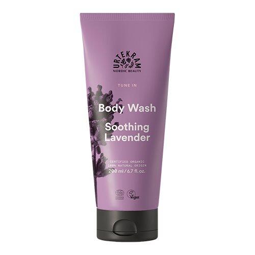 Urtekram Body Wash Soothing Lavender 200ml - Urtekram Hudpleje  - 5701058006093