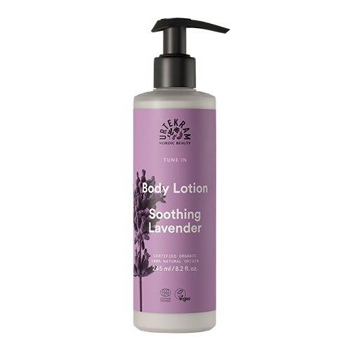 Urtekram Bodylotion Soothing Lavender 245ml - Urtekram Hudpleje  - 5701058006086