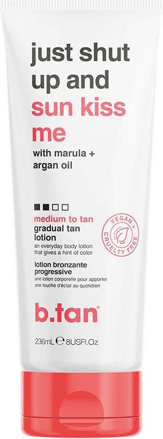 Tan Just Shut And Sun Kiss Lotion 236 - B Tan Hudpleje  - 9347108002552