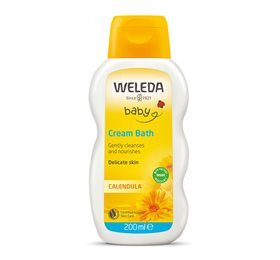 Weleda Calendula Cream Bath 200ml - Weleda Hudpleje  - 4001638096591