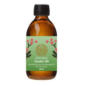 Tulsi Organic Castor Oil Amerikansk Olie 250 - Tulsi Hudpleje  - 850835000603