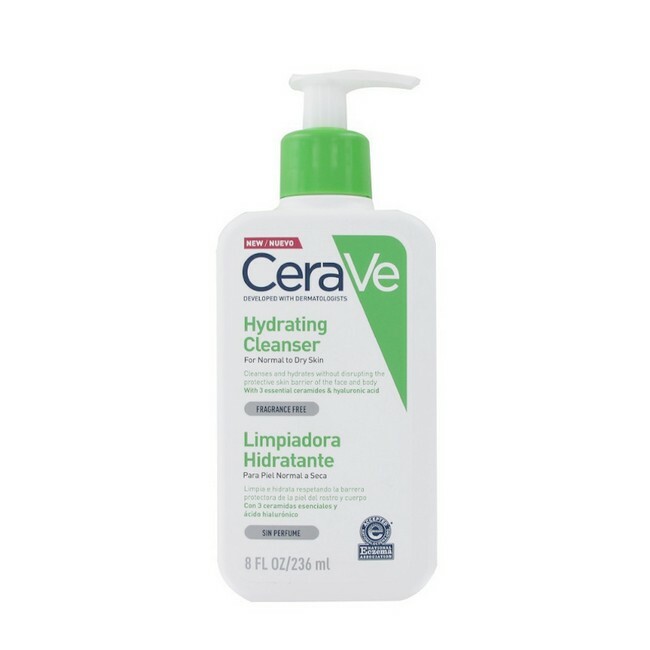 Cerave Hydrating Cleanser Normal Dry Skin 236 - Cerave Hudpleje  - 3337875597180