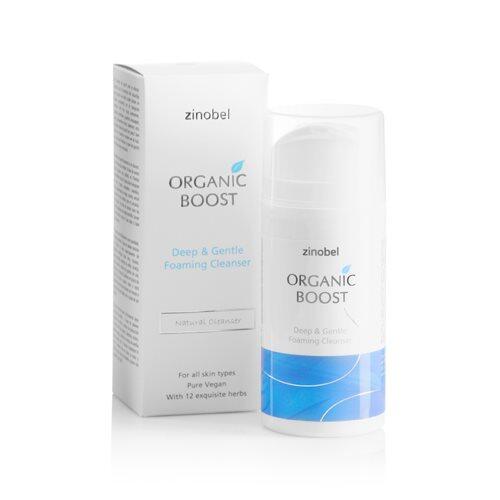 Zinobel Organic Boost Ansigtsrens Deep & Gentle 100ml - Hudpleje  - 5711150120481