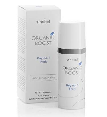 Zinobel Organic Boost Day Fruit Dagcreme 50ml - Hudpleje  - 5711150120412