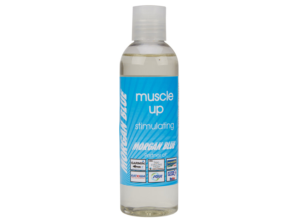 Morgan Blue Muscle Muskelstimulerende Olie 200ml - Morgan Blue Hudpleje  - 62601344