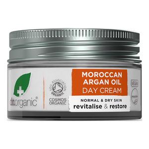 Organic Argan Oil Day Cream - Dr. Organic Hudpleje  - 5060176674707